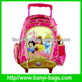 2014 kids trolley school bag backpack for children